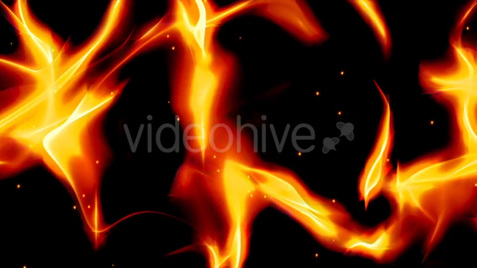 Stylized Fire and Sparks Widescreen Videohive 20488321 Motion Graphics Image 7