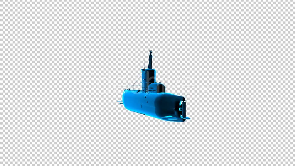 Submarine Uboot 3D Outline Videohive 17243412 Motion Graphics Image 3