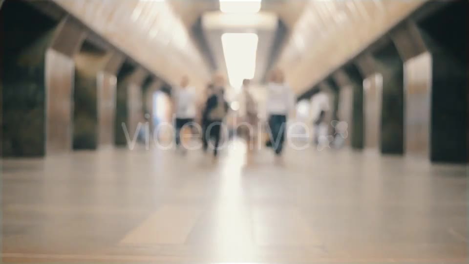 Subway Station Crowd  Videohive 11547329 Stock Footage Image 2