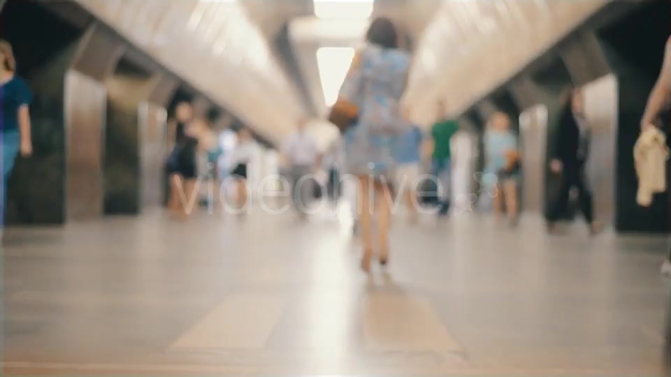 Subway Station Crowd  Videohive 11547329 Stock Footage Image 5