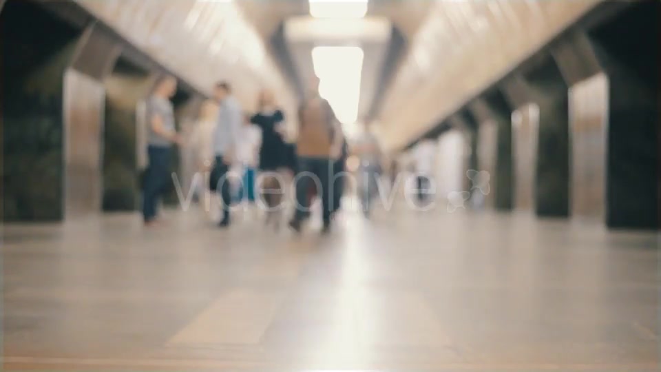 Subway Station Crowd  Videohive 11547329 Stock Footage Image 7