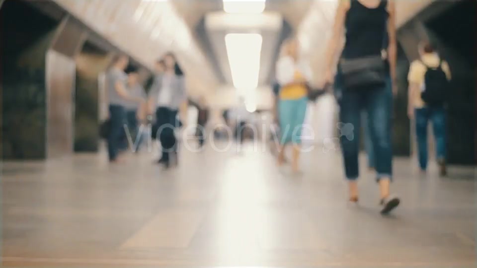 Subway Station Crowd  Videohive 11547329 Stock Footage Image 8