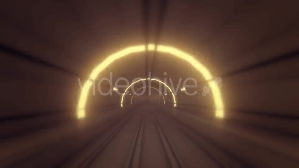Subway Tube Metro Tunnel Videohive 18028054 Motion Graphics Image 3
