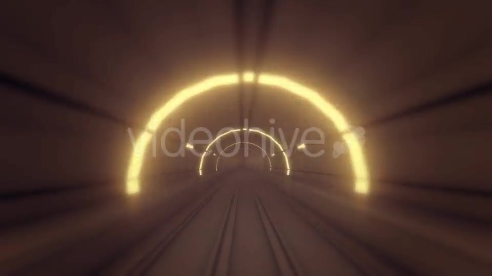 Subway Tube Metro Tunnel Videohive 18028054 Motion Graphics Image 4