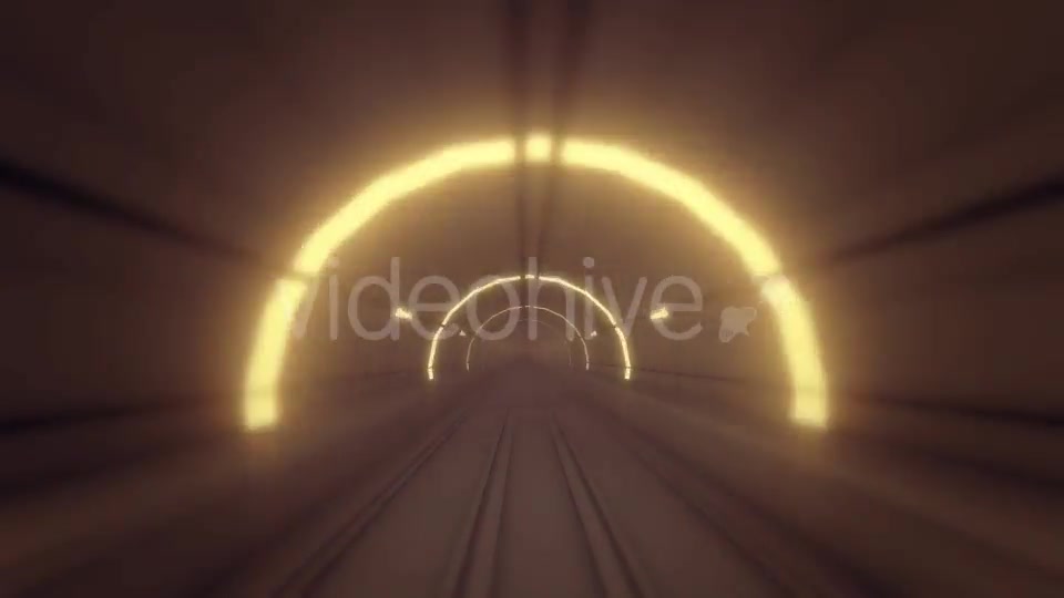 Subway Tube Metro Tunnel Videohive 18028054 Motion Graphics Image 5