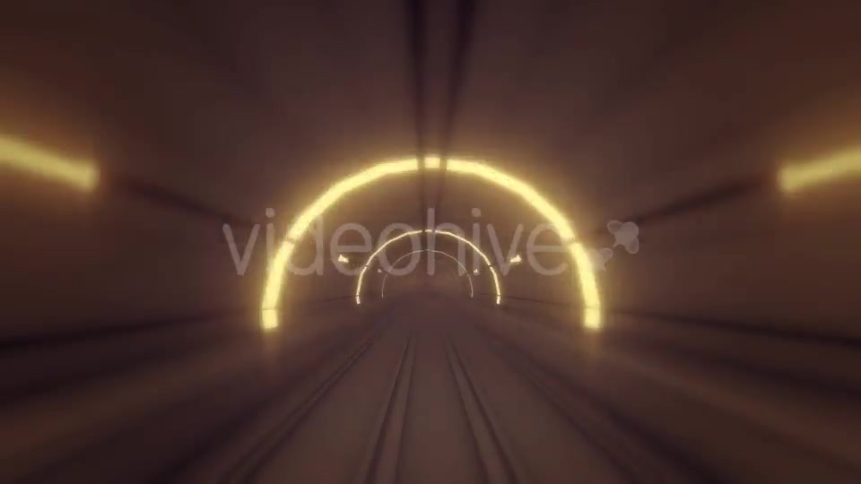 Subway Tube Metro Tunnel Videohive 18028054 Motion Graphics Image 6