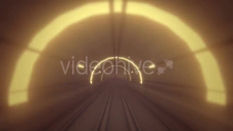 Subway Tube Metro Tunnel Videohive 18028054 Motion Graphics Image 9