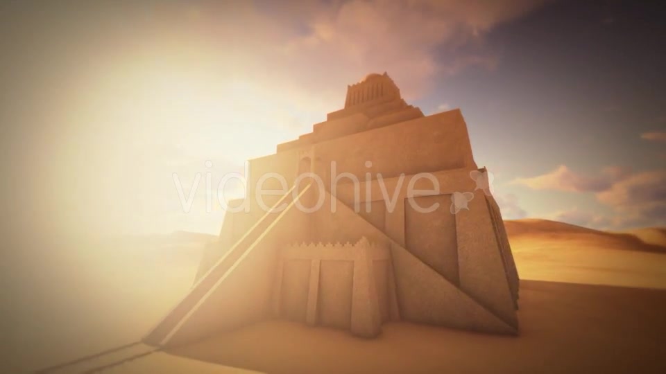 Sumerian Pyramid Ziggurat Videohive 17884202 Motion Graphics Image 6