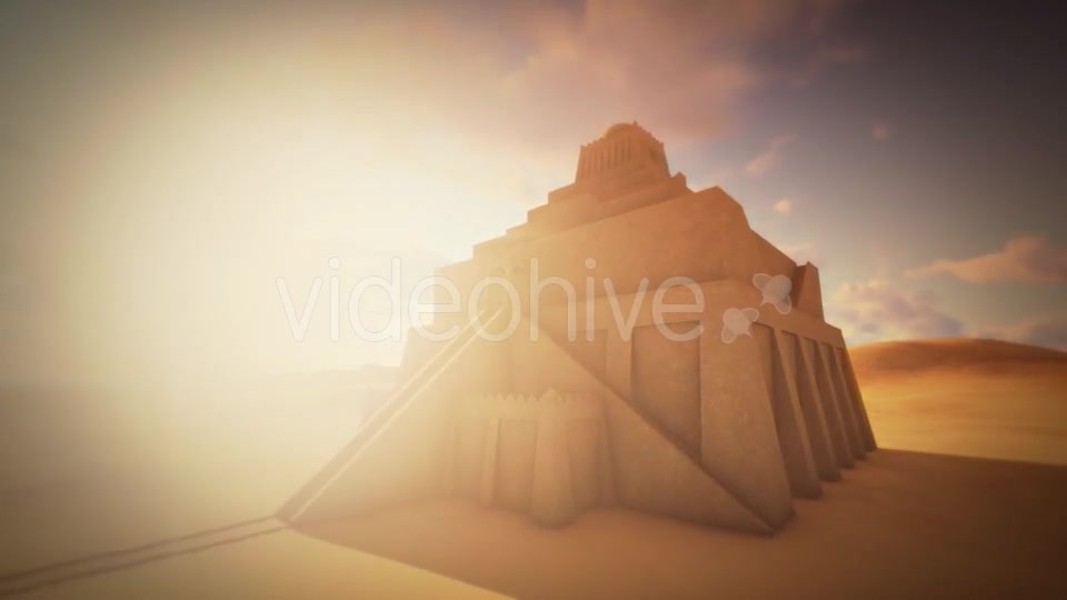 Sumerian Pyramid Ziggurat Videohive 17884202 Motion Graphics Image 7