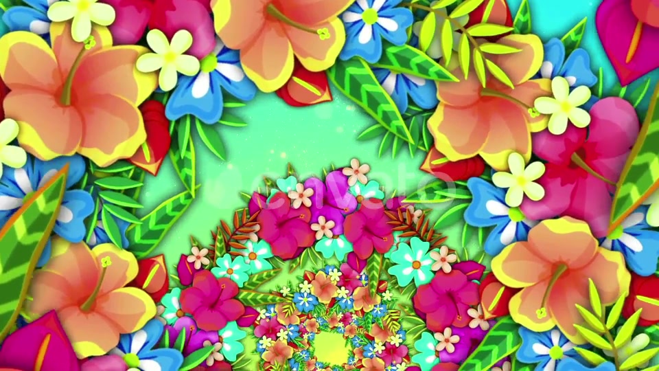 Summer Flower Videohive 23557986 Motion Graphics Image 4