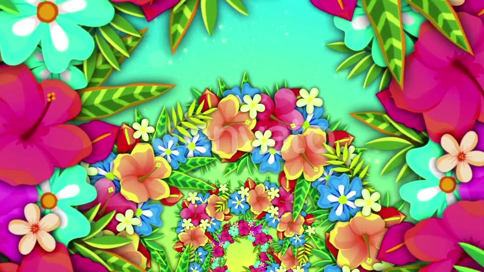 Summer Flower Videohive 23557986 Motion Graphics Image 6