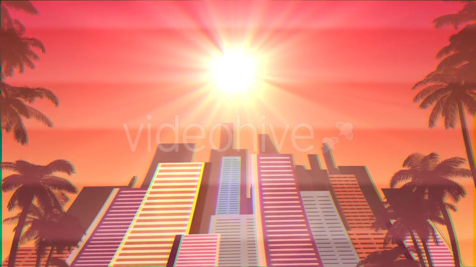 Summer Palms Loop Background Ultra HD Videohive 19999796 Motion Graphics Image 3