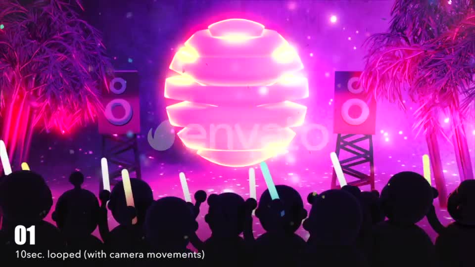Summer Pop Dance and Cheering Crowd Videohive 21935954 Motion Graphics Image 1