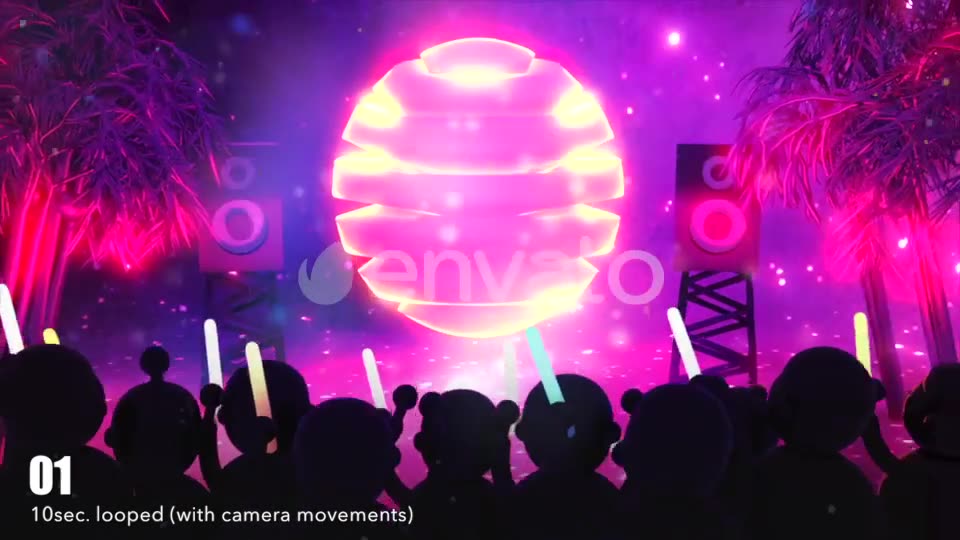 Summer Pop Dance and Cheering Crowd Videohive 21935954 Motion Graphics Image 2