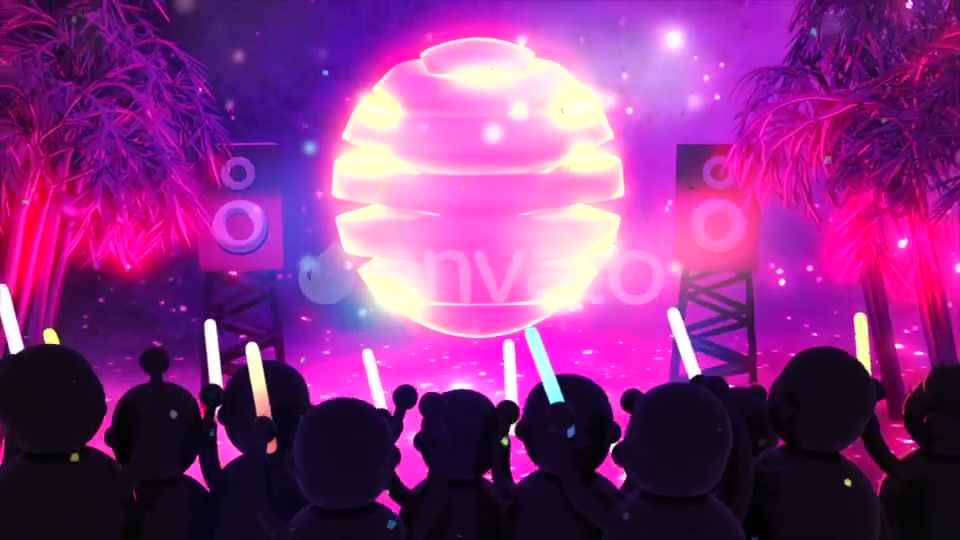 Summer Pop Dance and Cheering Crowd Videohive 21935954 Motion Graphics Image 3