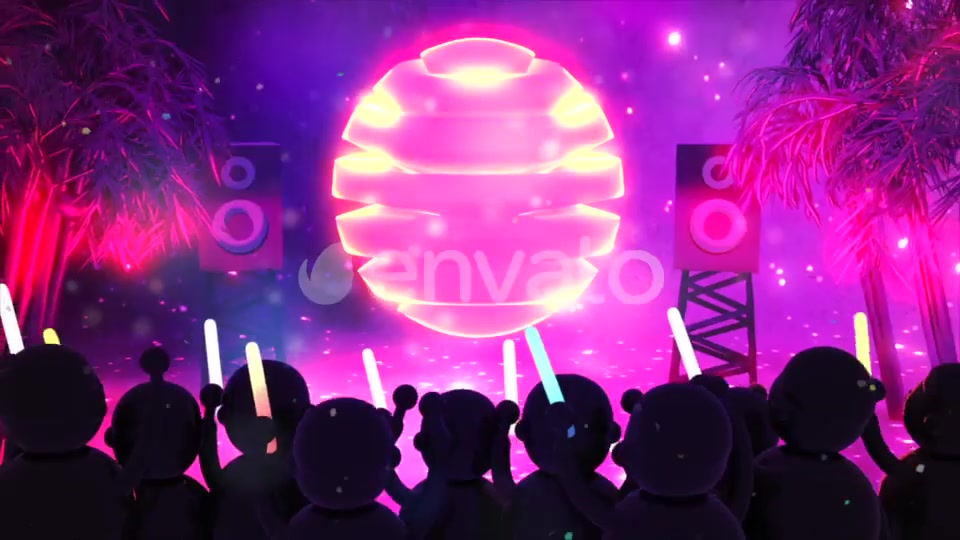 Summer Pop Dance and Cheering Crowd Videohive 21935954 Motion Graphics Image 4