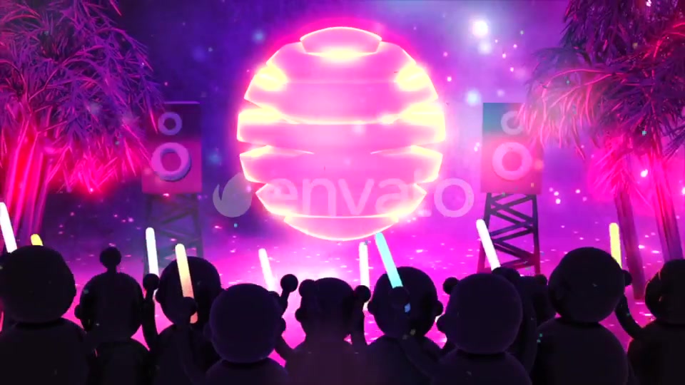 Summer Pop Dance and Cheering Crowd Videohive 21935954 Motion Graphics Image 5