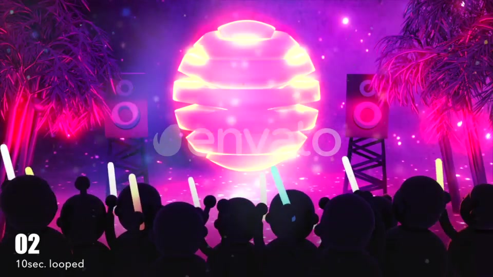 Summer Pop Dance and Cheering Crowd Videohive 21935954 Motion Graphics Image 7