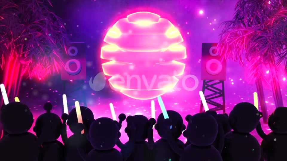 Summer Pop Dance and Cheering Crowd Videohive 21935954 Motion Graphics Image 9