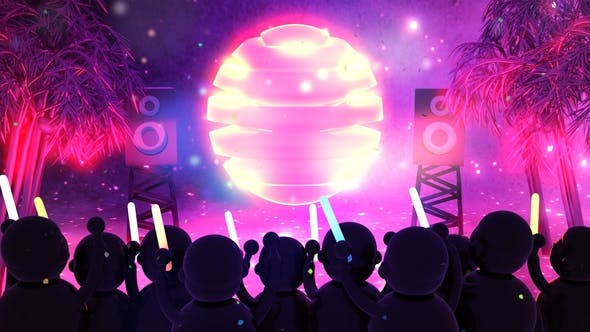 Summer Pop Dance and Cheering Crowd - 21935954 Download Videohive
