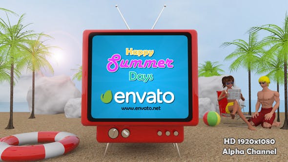 Summer Television Opener - 16880077 Download Videohive