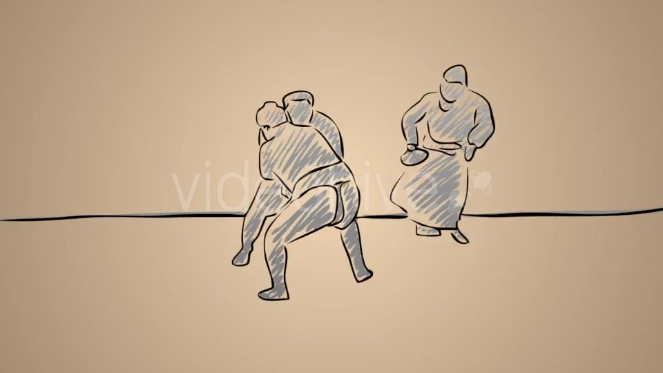 Sumo wrestling Videohive 20756030 Motion Graphics Image 5
