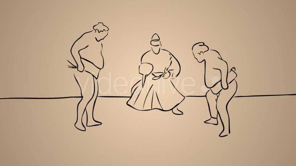 Sumo wrestling Videohive 20756030 Motion Graphics Image 7