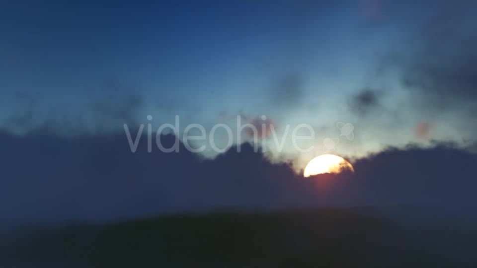 Sun and Clouds Videohive 19560659 Motion Graphics Image 1