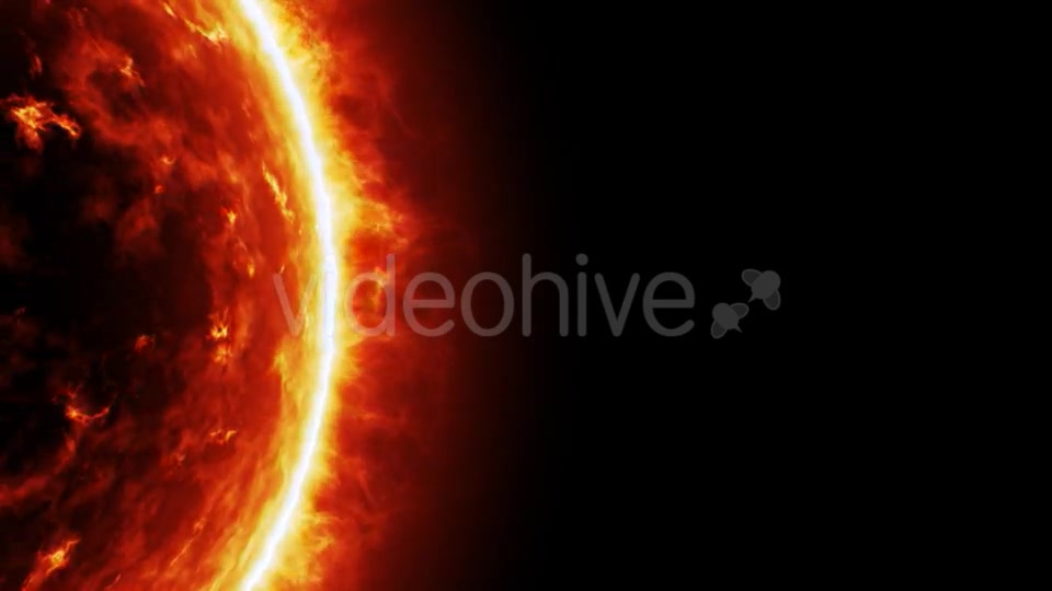 Sun Close Up Rotation Videohive 19284499 Motion Graphics Image 2