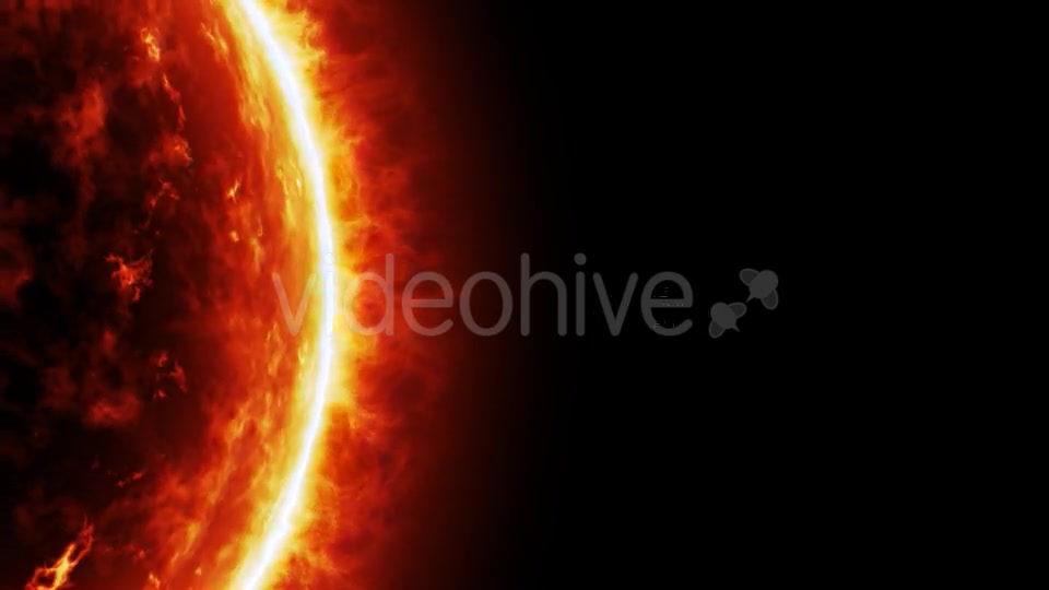 Sun Close Up Rotation Videohive 19284499 Motion Graphics Image 9