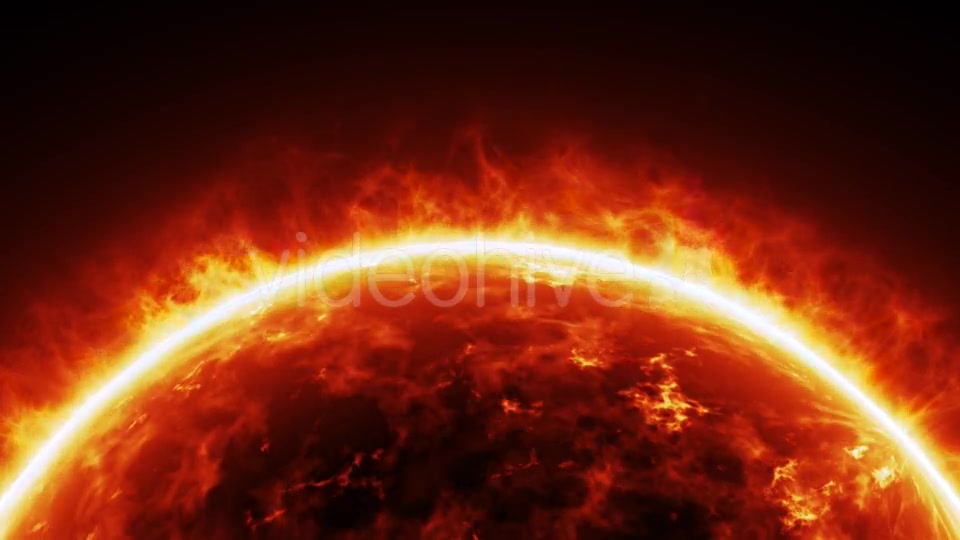 Sun Close Up Rotation Videohive 19270570 Motion Graphics Image 4