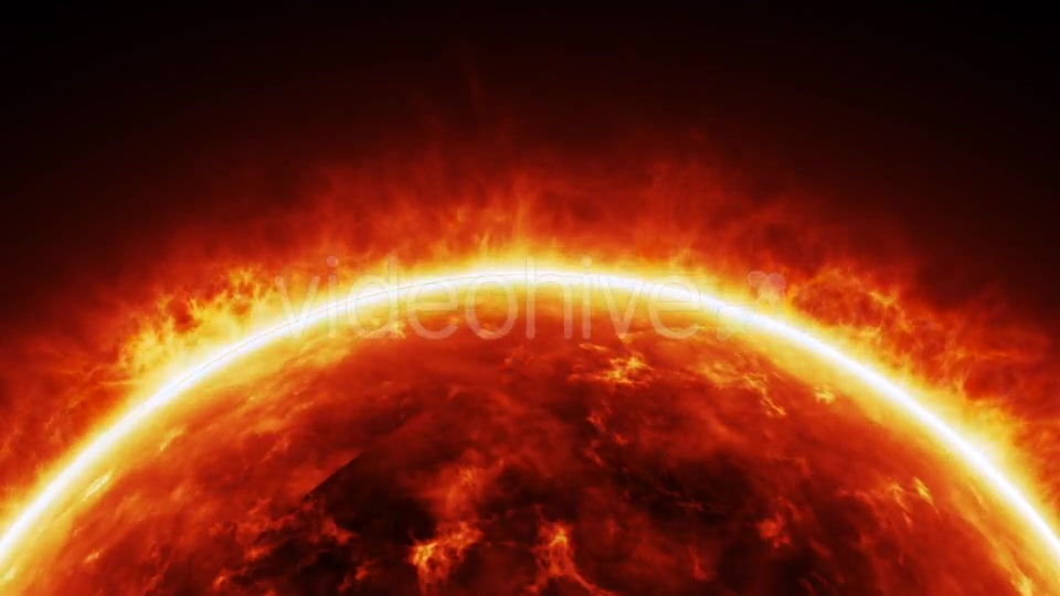 Sun Close Up Rotation Videohive 19270570 Motion Graphics Image 6