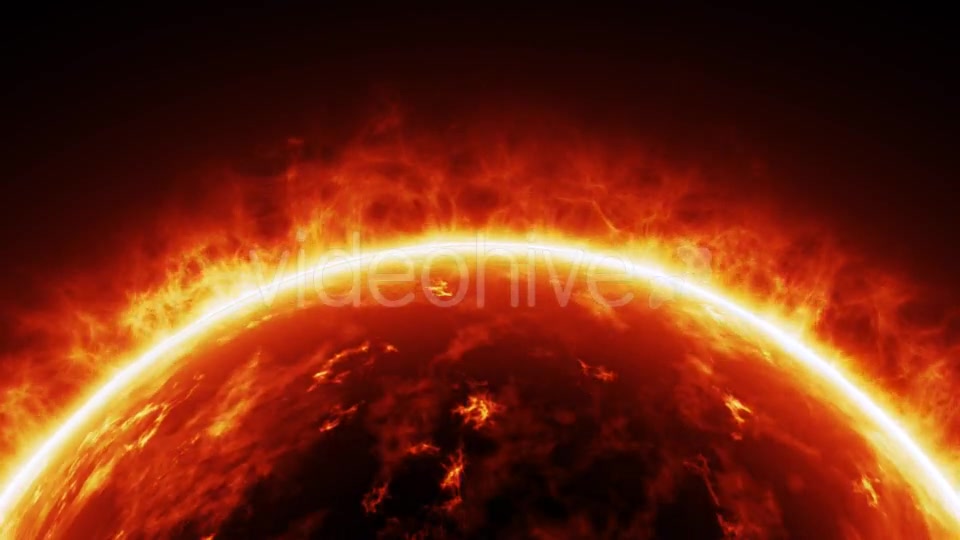 Sun Close Up Rotation Videohive 19270570 Motion Graphics Image 7