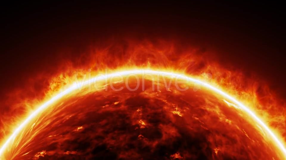 Sun Close Up Rotation Videohive 19270570 Motion Graphics Image 8