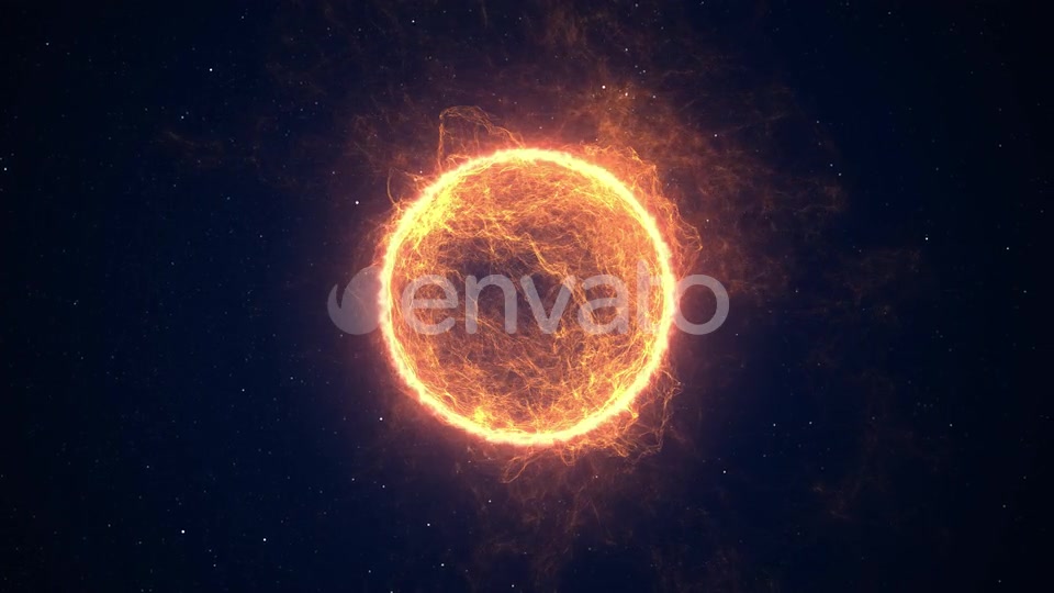 Sun In Outer Space 4K Videohive 23780636 Motion Graphics Image 2