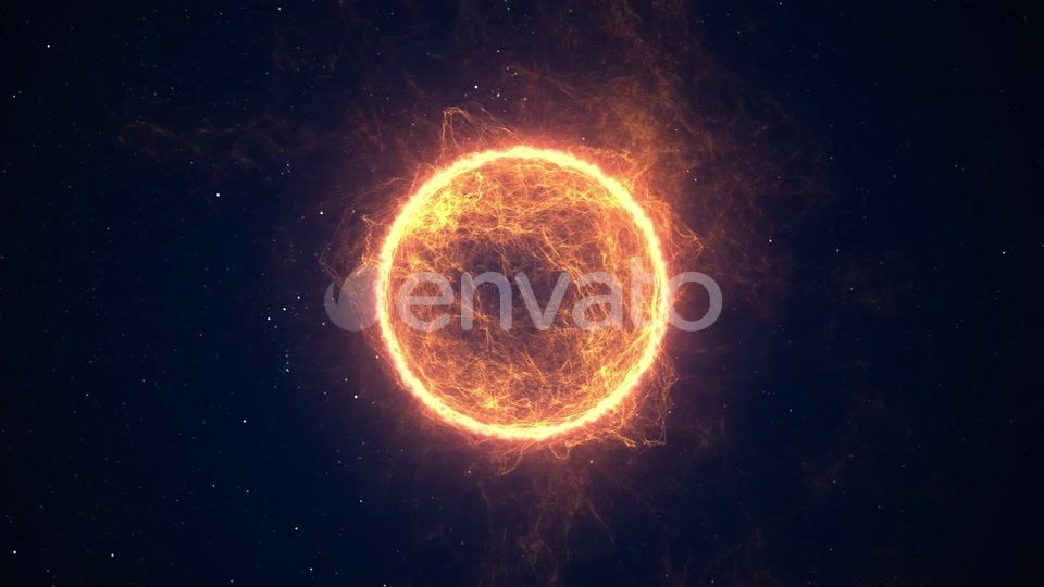 Sun In Outer Space 4K Videohive 23780636 Motion Graphics Image 3