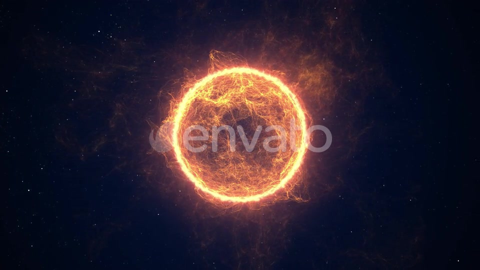 Sun In Outer Space 4K Videohive 23780636 Motion Graphics Image 5