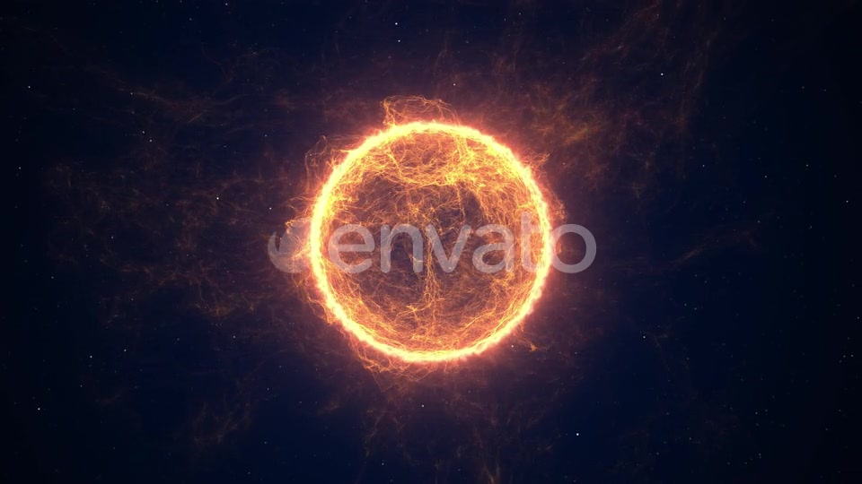 Sun In Outer Space 4K Videohive 23780636 Motion Graphics Image 7