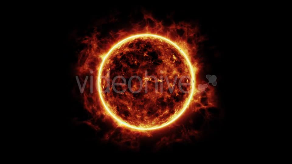 Sun Surface With Solar Flares Videohive 9749517 Motion Graphics Image 2