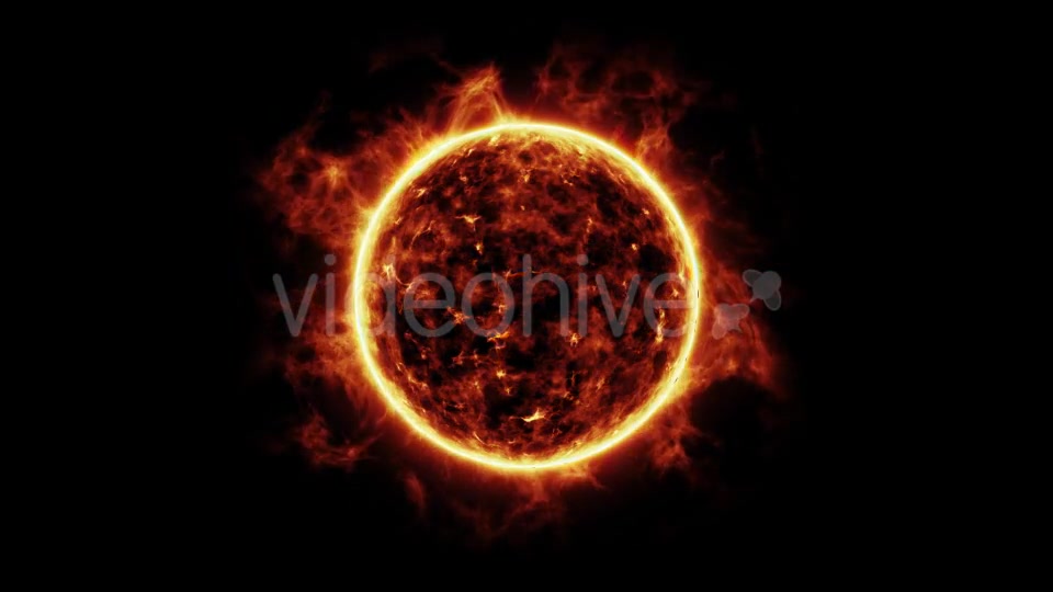Sun Surface With Solar Flares Videohive 9749517 Motion Graphics Image 3