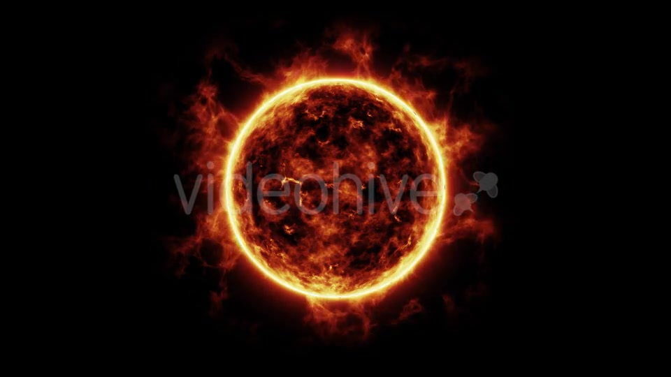 Sun Surface With Solar Flares Videohive 9749517 Motion Graphics Image 5