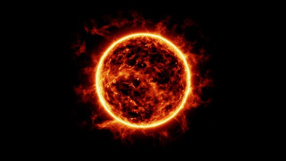 Sun Surface With Solar Flares - 9749517 Download Videohive
