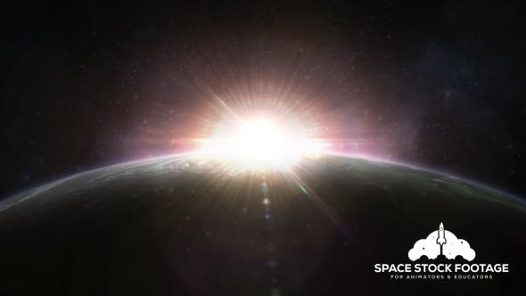 Sunrise Over Planet Earth - Download 14564112 Videohive