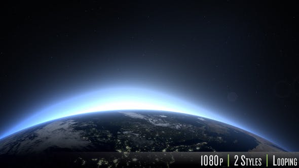 Sunrise over the Earth Europe - Download Videohive 7609959