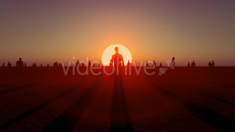 Sunset and Business People Videohive 19782040 Motion Graphics Image 5