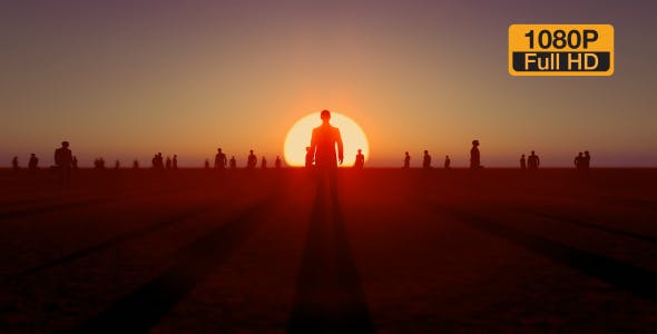 Sunset and Business People - 19782040 Download Videohive