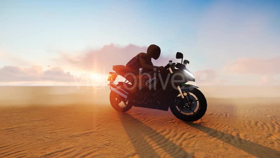 Sunset Motorcycle Videohive 19781368 Motion Graphics Image 1