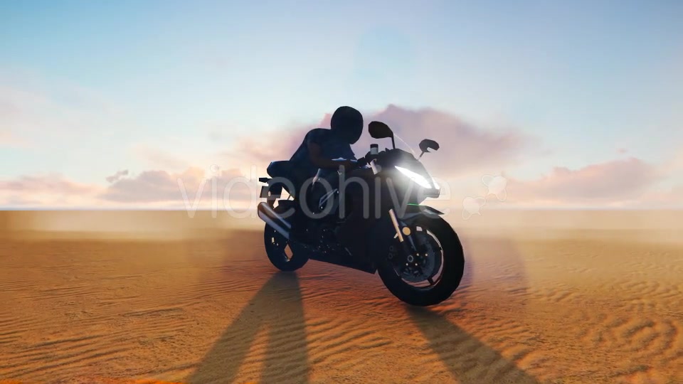 Sunset Motorcycle Videohive 19781368 Motion Graphics Image 4