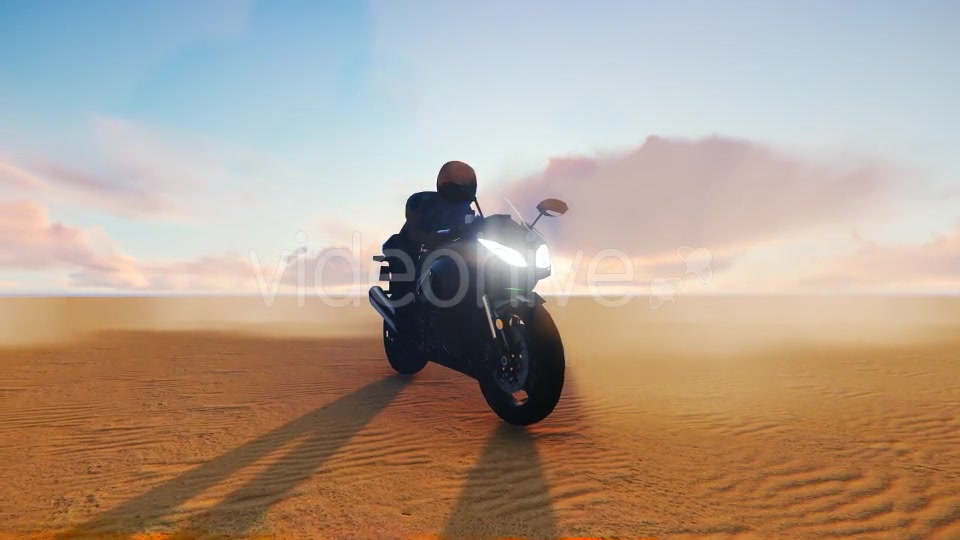 Sunset Motorcycle Videohive 19781368 Motion Graphics Image 6
