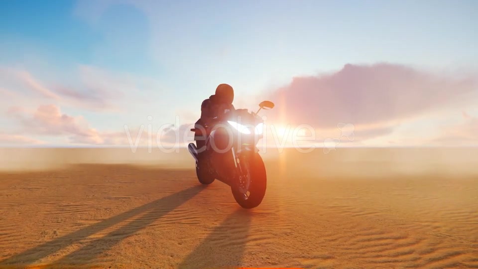Sunset Motorcycle Videohive 19781368 Motion Graphics Image 7